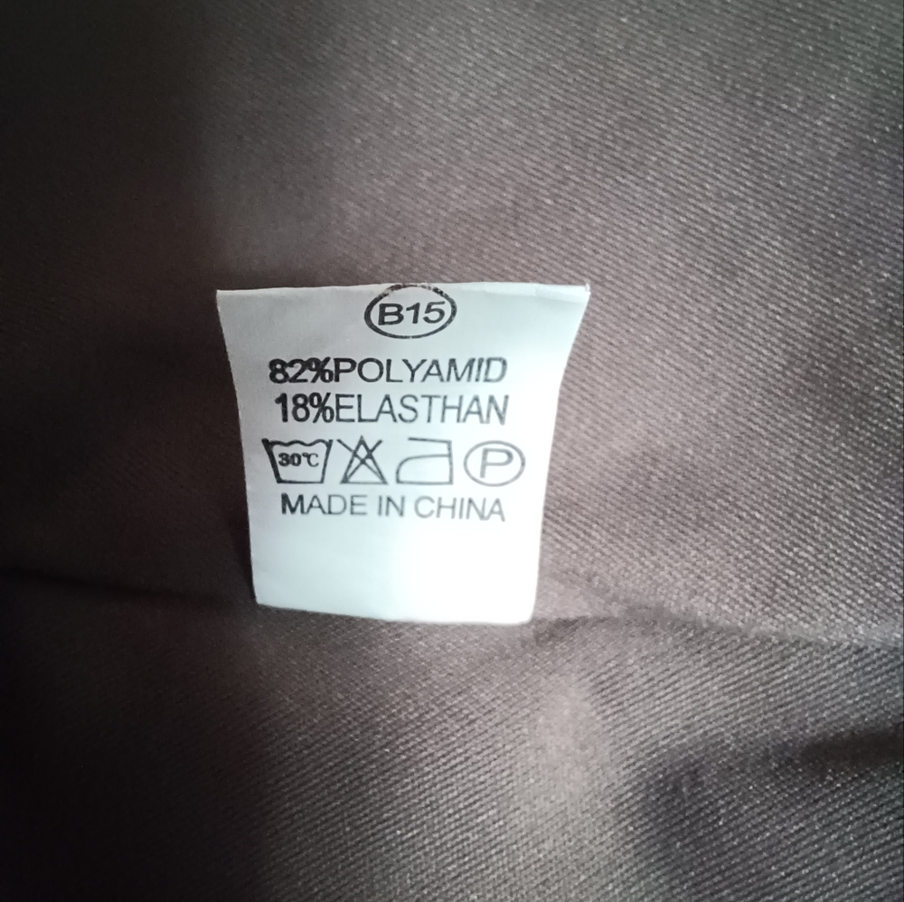 NWOT Minimalist Brown Triangle Bikini Set - Picture 5 of 7